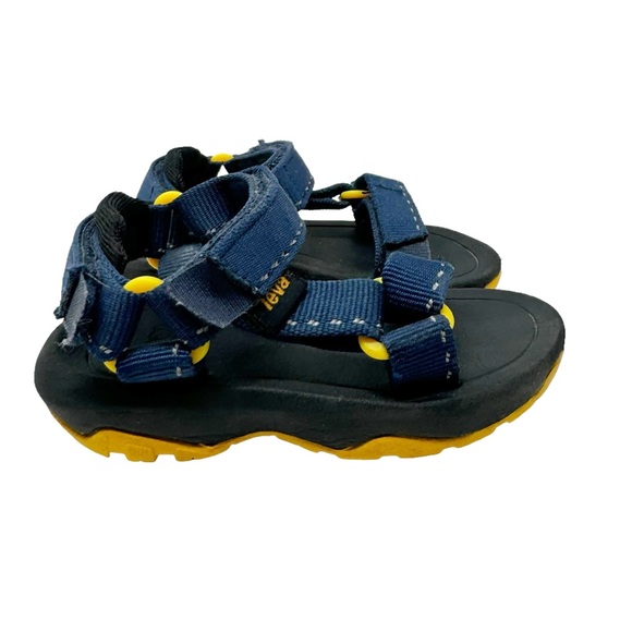 Teva Hurricane XLT 2 Infant Sandals Blue Black Size 4 - Picture 2 of 7